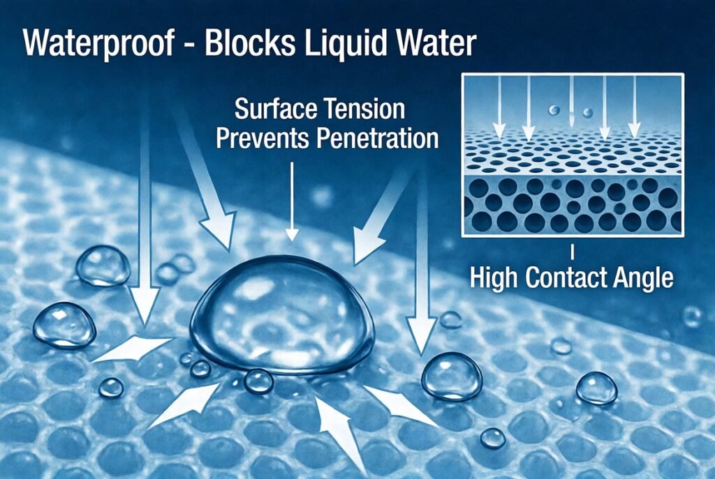 waterproof mechanism