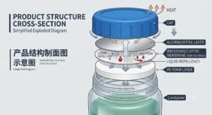 Induction Vent Liners Induction vent liner structure diagram